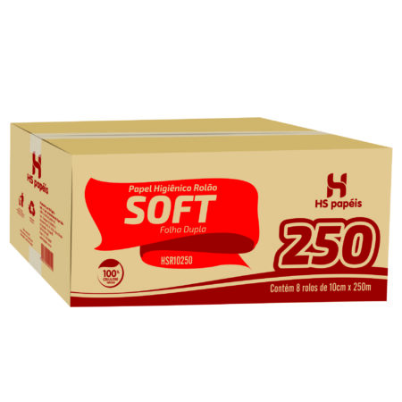 Papel higiênico rolão SOFT HSR10250