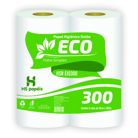 Papel higiênico rolão ECO HSRE10300